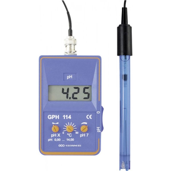 pH-метр цифровой портативный GREISINGER GPHU 014 MP/Cinch pH-метры