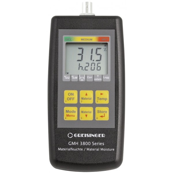 Комплект для измерения влажности в сельском хозяйстве GREISINGER GMH 3830LW Определение БПК (анализаторы БПК)